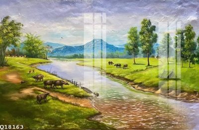 Tải file File gốc in tranh tổng hợp Q18163 (PSD) cho in tranh 3D