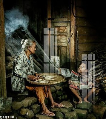 File in mica File gốc in tranh tổng hợp Q18190 (bản gốc) sắc sảo