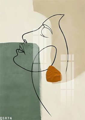 File tranh gốc PSD File gốc in tranh tổng hợp Q1874 còn nguyên layer