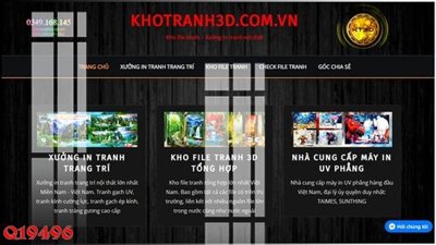 File gốc File gốc in tranh tổng hợp Q19496 (chuẩn màu) cho in offset