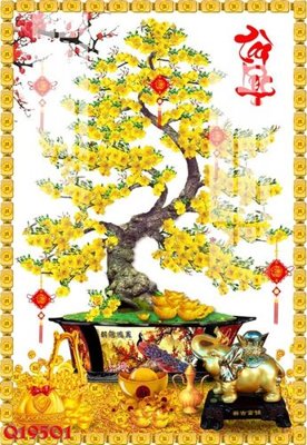 File ảnh gốc File gốc in tranh tổng hợp Q19501 không vỡ nét