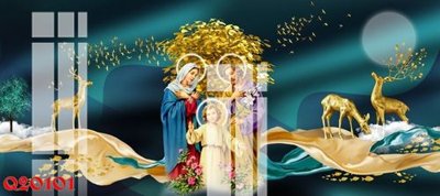 File PSD File gốc in tranh tổng hợp Q20101 (bản gốc) độ phân giải cao