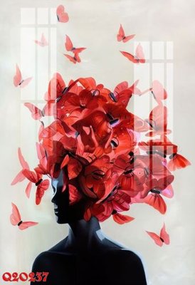 File in trần File gốc in tranh tổng hợp Q20237 (bản gốc) phong cảnh