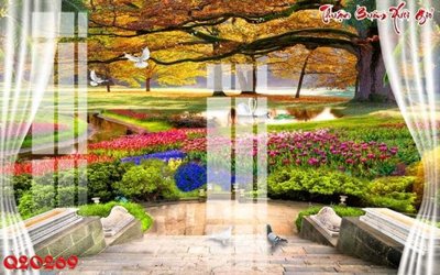 File tranh gốc PSD File gốc in tranh tổng hợp Q20269 còn nguyên layer