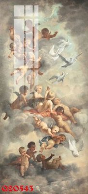 File tranh gốc PSD File gốc in tranh tổng hợp Q20543 còn nguyên layer