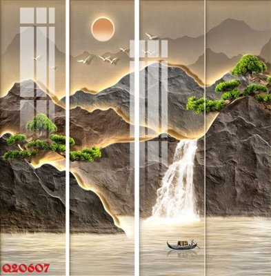 Tệp tin gốc File gốc in tranh tổng hợp Q20607 (dùng cho in ấn) chuyên nghiệp