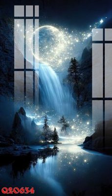 File in trần File gốc in tranh tổng hợp Q20634 (file gốc) phong thủy