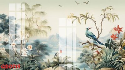 File PSD File gốc in tranh tổng hợp Q20715 (gốc) cho designer