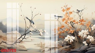 Ảnh gốc File gốc in tranh tổng hợp Q20722 (độ nét cao) in mica