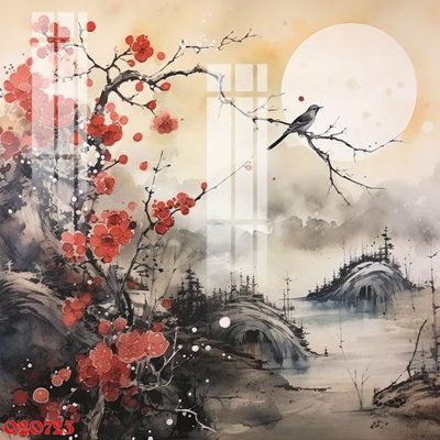 Tải file File gốc in tranh tổng hợp Q20723 (PSD) cho in tranh kính