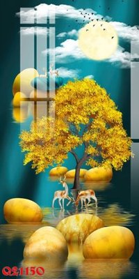 File tranh File gốc in tranh tổng hợp Q21150 (ảnh gốc) cho in ấn kỹ thuật số