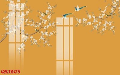 File gốc File gốc in tranh tổng hợp Q21203 (in lụa) tranh phong thủy