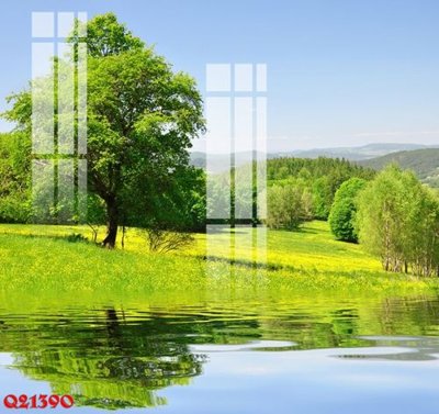 File gốc File gốc in tranh tổng hợp Q21390 (in lụa) hoa văn cổ điển