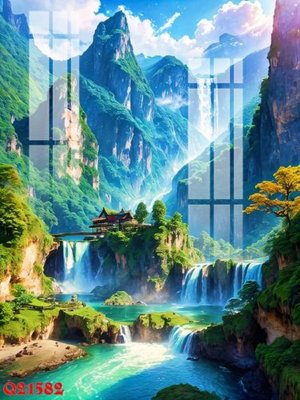 File gốc File gốc in tranh tổng hợp Q21582 (in lụa) chi tiết cao