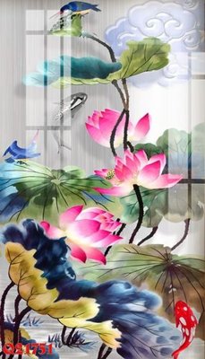 File gốc File gốc in tranh tổng hợp Q21751 (in tráng gương) nghệ thuật