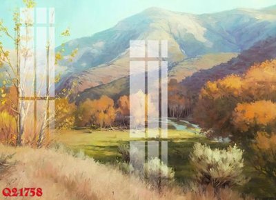 File tranh trang trí File gốc in tranh tổng hợp Q21758 (file gốc)