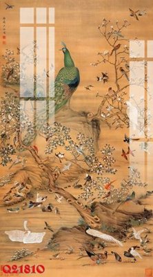 File tranh gốc File gốc in tranh tổng hợp Q21810 (sắc nét từng chi tiết)