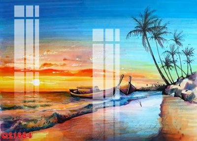 File tranh gốc PSD File gốc in tranh tổng hợp Q21884 còn nguyên layer