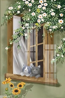 File gốc File gốc in tranh tổng hợp Q2219 (trang trí) phòng ngủ