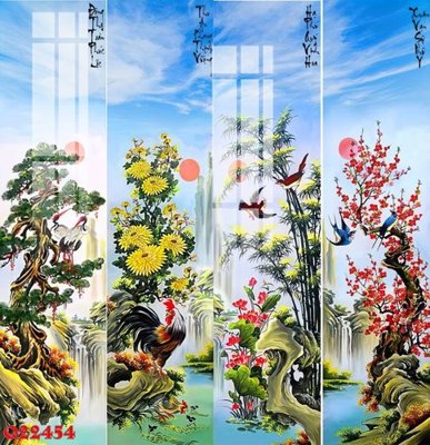 Tải file File gốc in tranh tổng hợp Q22454 (gốc) in tranh tráng gương