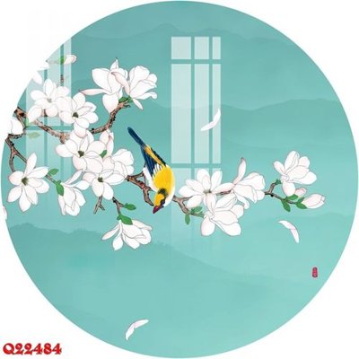 File tranh gốc in trần nhà File gốc in tranh tổng hợp Q22484 3D