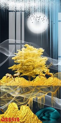 Tải file File gốc in tranh tổng hợp Q22512 (gốc) chủ đề hoa sen