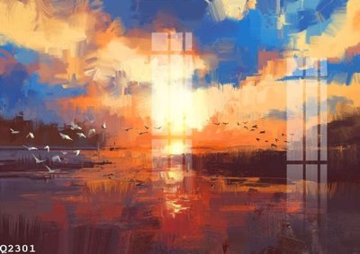 Tải file File gốc in tranh tổng hợp Q2301 (gốc) làm file thiết kế