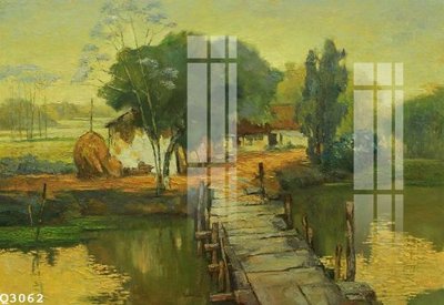 File gốc File gốc in tranh tổng hợp Q3062 (in lụa) tranh phong thủy