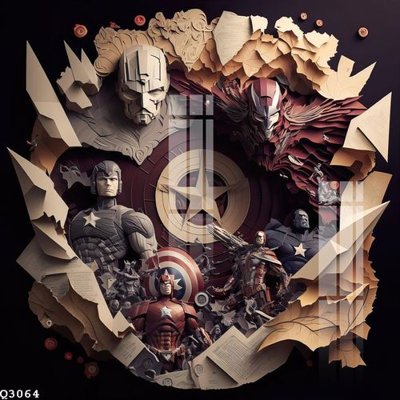 File in ấn File gốc in tranh tổng hợp Q3064 (bản gốc) từ file gốc