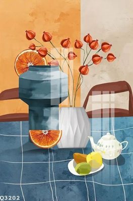 File PSD in ấn File gốc in tranh tổng hợp Q3202 (chất lượng cao)