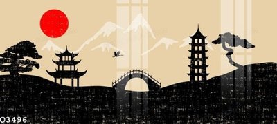 File tranh trang trí File gốc in tranh tổng hợp Q3496 (tải file gốc)