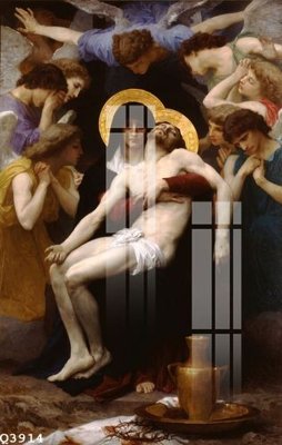 File tranh gốc in trần nhà File gốc in tranh tổng hợp Q3914 3D