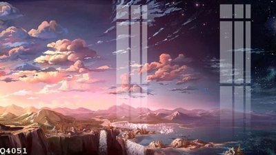 File gốc File gốc in tranh tổng hợp Q4051 (phong cách) châu Âu