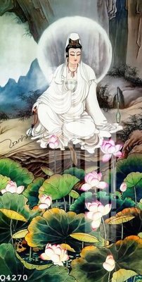 File gốc File gốc in tranh tổng hợp Q4270 (in lụa) hoa văn cổ điển