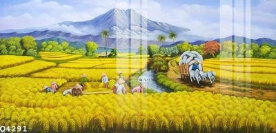 File gốc File gốc in tranh tổng hợp Q4291 (in lụa) chi tiết cao