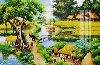 File tranh ảnh gốc File gốc in tranh tổng hợp Q4330 dùng cho in khổ lớn