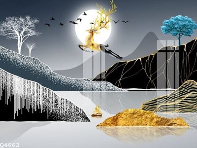 Download file gốc File gốc in tranh tổng hợp Q4662 (in mica) trong suốt