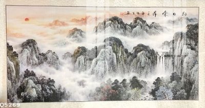 File gốc File gốc in tranh tổng hợp Q5269 (in lụa) họa tiết 3D