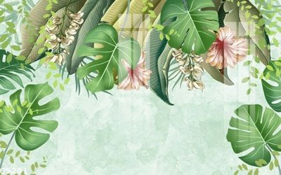 File gốc File gốc in tranh tổng hợp Q5281 (in tráng gương) ốp tường