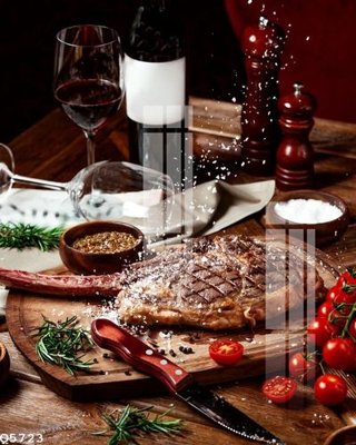 File ảnh File gốc in tranh tổng hợp Q5723 (gốc) cho trang trí nhà hàng