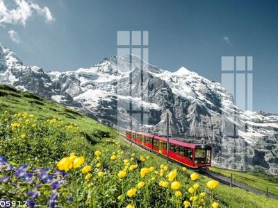 File in trần File gốc in tranh tổng hợp Q5912 (bản gốc) phong cảnh