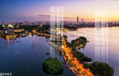 File tranh gốc in trần nhà File gốc in tranh tổng hợp Q5963 3D