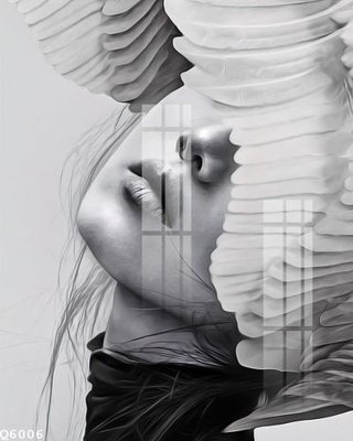 File in mica File gốc in tranh tổng hợp Q6006 (bản gốc) siêu trong