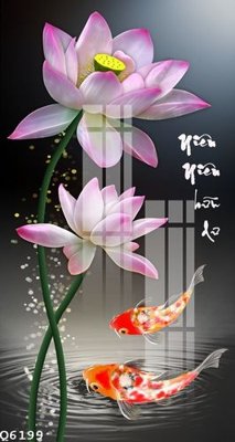 File ảnh File gốc in tranh tổng hợp Q6199 (gốc) in PP, decal