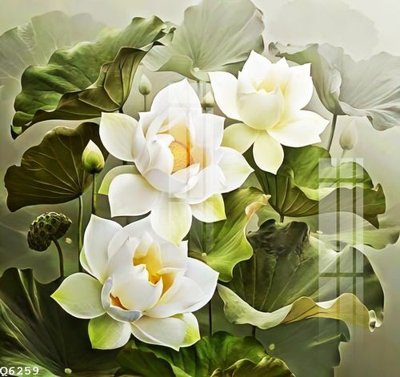 File PSD in ấn File gốc in tranh tổng hợp Q6259 (chất lượng cao)