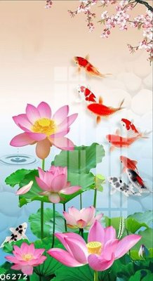 File tranh PSD File gốc in tranh tổng hợp Q6272 chất lượng cao