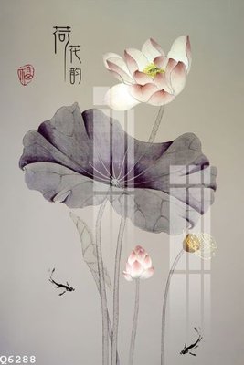 File gốc File gốc in tranh tổng hợp Q6288 (in tráng gương) hiện đại