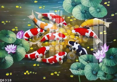 File tranh gốc File gốc in tranh tổng hợp Q6318 chủ đề hiện đại