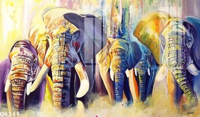 File in ấn File gốc in tranh tổng hợp Q6344 (bản gốc) chất lượng cao