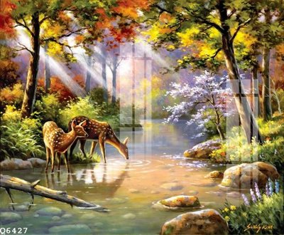 Tải file File gốc in tranh tổng hợp Q6427 (PSD) cho in tranh kính